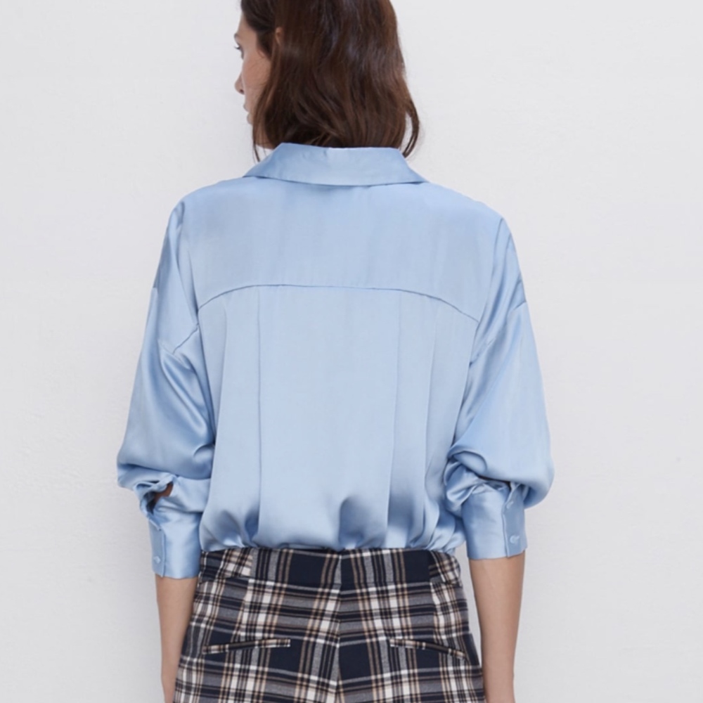 SATIN TOP - Picture 6 of 7
